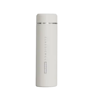 Модная Портативная вакуумная Изолированная светодиодная умная бутылка для воды из нержавеющей стали 304 с индикатором температуры