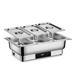 600W in acciaio inox riscaldamento elettrico Buffet stufa 9L pentola calda Digital Touch Control scalda 13L - Product Image 2