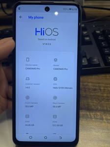 สมาร์ทโฟน Camon 40 Pro 5G รุ่นใหม่ล่าสุด หน้าจอ HD LCD ขนาด 6.8 นิ้ว ระบบปฏิบัติการ Android 13 ชิปประมวลผล MTK Deca Core แบตเตอรี่ 5200mAh กล้อง 48MP รองรับ CDMA/GSM/LTE ปลดล็อคแล้ว ภาษาอังกฤษ รองรับสองซิม - Product Image 6