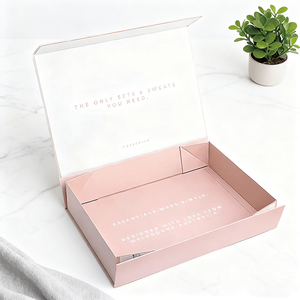 High End Luxury Clothing Package Customized Eco Friendly Magnetic Folding Gift <b>Paper</b> Boxes for Underwear - Product Image 3