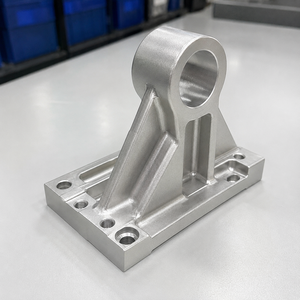 Support en aluminium 7075-T6 sur mesure, fabriqué selon un dessin, usinage CNC, fabricant pour pièces d'équipement haute résistance - Product Image 3