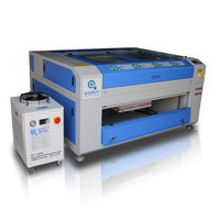 Machine de gravure laser rotative 150w 180w 1390 pour cuir de verre acrylique Crytal