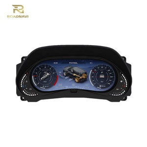 Tableau de bord numérique pour voiture RoadNavi OEM Linux pour Nissan Patrol Y62 QX56 QX80 LHD RHD 2012-2023, compteur de vitesse, tableau de bord - Product Image 1
