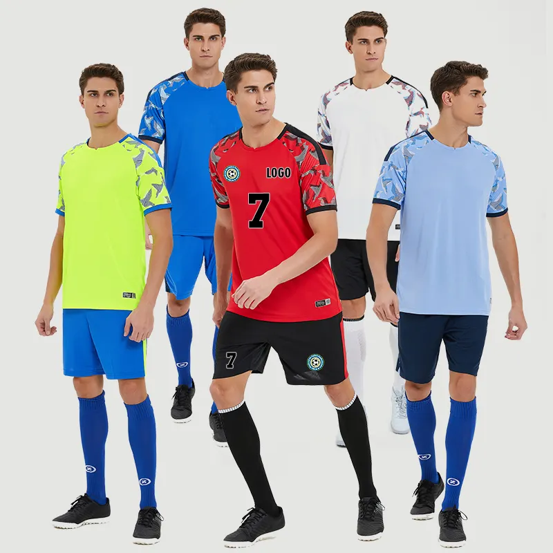 Vêtements d'entraînement pour hommes, Uniforme De Football imprimé personnalisé, ensemble De maillot De Football pour enfants, Uniforme De Football Americano