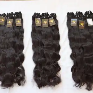 Double Drawn Remy Virgin Raw Brazilian Straight Hair Bundles Brazilian Raw Mink Human Hair Straight Natural Wavy Hair Weave Bund