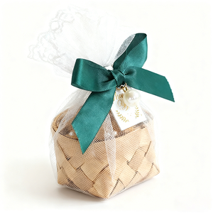 Тканые маленькие пустые корзины, коробка для свадебных подарков, оптовая продажа, деревянные подарочные корзины, ящики для хранения - Product Image 6