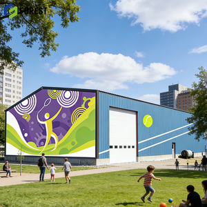 Innovadora Arena Deportiva Interior de Techo Transparente, Instalación Deportiva Multiusos, Rentable, Duradera, Sostenible y Resistente a la Intemperie - Product Image 1