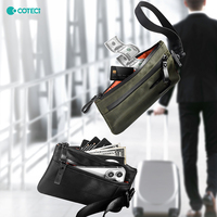 Dompet Passport COTECi Anti-RFID Tahan Air, Organizer Kartu, Aksesoris Perjalanan, Dompet Perjalanan