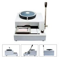 Machine à embosser manuelle pour cartes PVC, codeur de caractères, imprimante braille