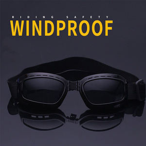 アンチグレアモトクロスメガネスポーツスキー用ゴーグル防風防滴UV保護安全メガネ工場 - Product Image 2