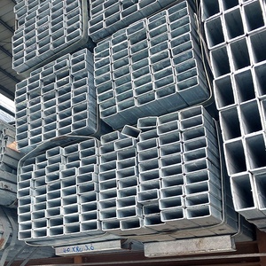 Tubería de Acero Rectangular Galvanizada Q195 ERW 100x200mm, Tubería EMT para Construcción, Soldadura de Alta Resistencia - Product Image 1