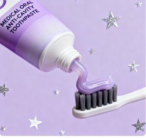 ยาสีฟันจู้ซื่อ สำหรับฟันแพ้ง่าย ป้องกันฟันผุ ผสมฟลูออไรด์และโพแทสเซียมไนเตรต ช่วยฟอกสีฟันอย่างอ่อนโยน 100 กรัม วัตถุดิบคุณภาพสูง 100% ให้ความรู้สึกสบาย - Product Image 3