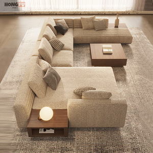<span class=keywords><strong>Divano</strong></span> Componibile di Lusso Italiano a Forma di U, <span class=keywords><strong>Design</strong></span> Moderno per Arredamento Soggiorno - Product Image 1