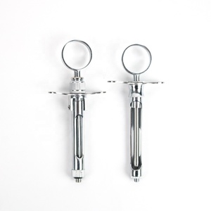 Cook tipo Waite manico ad anello aspirante dentale cartuccia anestetica siringhe a freccia stantuffo con asta in acciaio inox 1.8ml - Product Image 5