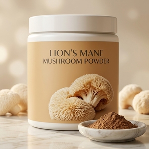 Café en Polvo <span class=keywords><strong>de</strong></span> Marca Privada con Mezcla <span class=keywords><strong>de</strong></span> Hongos Turkey Tail, Maitake, Chaga, Reishi, Lion's Mane y Cordyceps, Envasado al Vacío, Venta al Por Mayor - Product Image 3