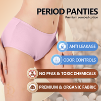 Culotte menstruelle durable réutilisable à haute absorption Culotte menstruelle Culotte menstruelle pour femme à haut débit