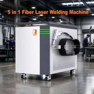 Machine de soudage au laser à fibres 5 en 1, découpe 1500W, refroidissement par eau pour batterie au lithium - Product Image 3