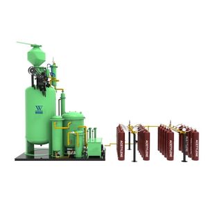 Arranque y parada de un botón 20M3/H Planta de producción de acetileno Gas de soldadura Generador de acetileno Precio con Gasómetro de acetileno - Product Image 2