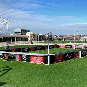 Cage <span class=keywords><strong>de</strong></span> terrain <span class=keywords><strong>de</strong></span> football portable |   Terrain d'entraînement <span class=keywords><strong>de</strong></span> football miniature amovible avec installation rapide pour les écoles et les clubs - Product Image 1