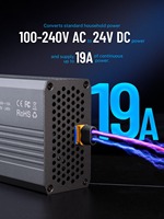 Alimentation de laboratoire numérique intelligente ToolkitRC ADP450 450W 24V 19A avec PFC actif et port XT60 mâle pour chargeur Lipo RC