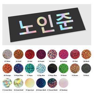 Portachiavi in Tessuto Riflettente Glitterato Stile Sportivo Kpop Personalizzato all'Ingrosso Mini Banner con Occhiello per Regali di Benvenuto - Product Image 4