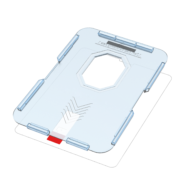 $1,6-$2,6 Protector de pantalla templado HD con herramienta de instalación