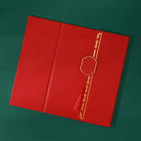 Porta Certificados de Lujo con Impresión Personalizada, Cubierta de Cuero PU Azul con Lámina Dorada, Carpeta de Alta Calidad para Diplomas y Premios