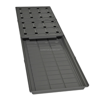 3M Large Recirculation Hydroponique Système de Pépinière ABS Infinity Grow Tray pour Conteneur Vertical Farm Laitue Cultivation