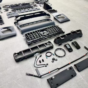 Kit carrosserie complet de haute qualité AMG style W464 W465 G63, noir brillant/aspect carbone, remplacement pour Classe G W464 - Product Image 2