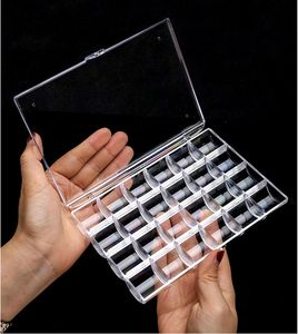กล่องใส่เครื่องประดับ24ช่องกล่องเก็บเครื่องประดับอะคริลิกพลาสติก24ช่องกล่องใส่เครื่องประดับ - Product Image 4
