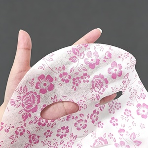 Tessuto per Maschere in Tencel/Seta con Motivo Personalizzato Y324, Materiale in Fibra di Cotone e Seta Naturale per Maschere Facciali per la Cura della Pelle - Product Image 2