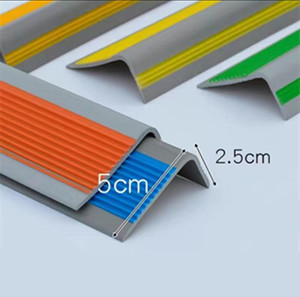 Design moderno diretto fabbrica PVC plastica in gomma antiscivolo per scale con bordo in vinile - Product Image 2