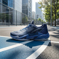Chaussures de basket-ball neutres pour adultes, à tige haute et semelle en caoutchouc, avec des chaussettes de basket-ball offertes en cadeau.