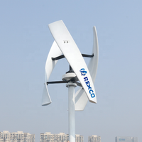 Générateur éolien à faible bruit 2000w 2kw 48v 220v 230v Générateur éolien vertical