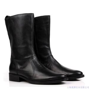 Men's Winter Autumn Waterproof Cow Leather Chukka/Tooling <b>Boots</b> Height Increasing - Product Image 5