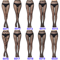 Seksi renkli iç çamaşırı çorap kadın balık ağı külotlu çorap kadın örgü tayt oymak kadınlar file çoraplar ince artı boyutu