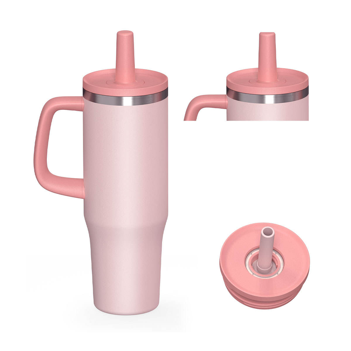 Cache poussière voiture tasse avec de la paille