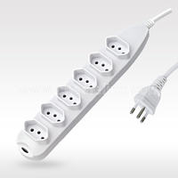 Multiprise à 6 prises 10A 250V~