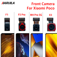 Module de caméra arrière flexible pour téléphone portable Xiaomi Poco X3 F1 M3 M4 Pro 4G 5G F5, pièces de rechange pour caméra avant de téléphone