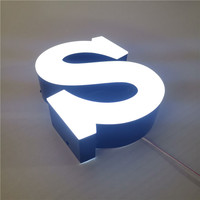 Panneau de Logo de société personnalisé à led, panneau publicitaire en 3D, panneau de nom de magasin, nouvelle collection