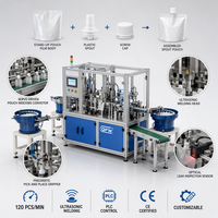 Machine d'assemblage de bouchons automatiques QFW avec ligne d'assemblage PLC