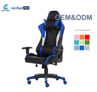 Chaise élévatrice ergonomique Chaise de jeu Design minimaliste Hauteur réglable Mécanisme papillon Base en nylon Cadre en fer