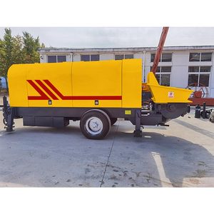 Remorque de pompage de béton mobile HBTS90 à prix abordable – Pompe à béton sur remorque près de chez moi - Product Image 4