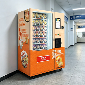 Máquinas Expendedoras de Fideos Instantáneos al por Mayor con Pantalla Táctil de 15.6 Pulgadas y Wifi, Kioscos de Venta Minorista Automatizados las 24 Horas para Centros Comerciales - Product Image 1