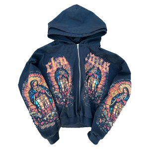 Ensembles de sweats à capuche et de sweat-shirts pour hommes personnalisés OEM 2025, 100 % coton, 500 g/m², à capuche, brodés, coupe ample - Product Image 1