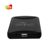 Lecteur-graveur de cartes intelligentes sans contact RFID à vente chaude, interface USB UHF RFID, lecteur de cartes de bureau