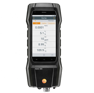 Analizador de Gases de Combustión Testo 300 Original, Set Industrial General, Analizador de Humo 1 Touch, Instalación de Sensores NO/NOlow - Product Image 2