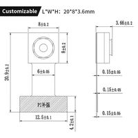 Prix d'usine Montres intelligentes pour enfants 640x480p ESP32 30w avec caméra 30fps GC0308 Module caméra DVP