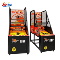 Machine de jeu d'arcade de basket-ball pliable à fort potentiel de profit, jeu de tir de basket-ball, machine d'arcade de basket-ball mobile pour camion mobile