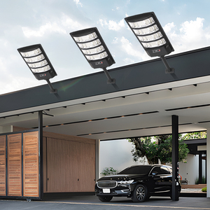 ไฟถนนโซลาร์เซลล์ปรับความสว่างได้ 600W ABS  กันน้ำ IP66 พร้อมรีโมทคอนโทรล  แหล่งจ่ายไฟสำหรับภายนอกอาคาร ไฟ LED สำหรับถนน - Product Image 6